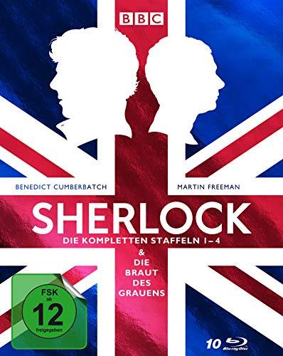 Sherlock - Die kompletten Staffeln 1-4 & Die Braut des Grauens [Blu-ray]