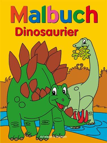 Malbuch Dinosaurier