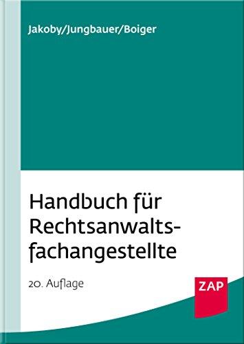 Handbuch für Rechtsanwaltsfachangestellte