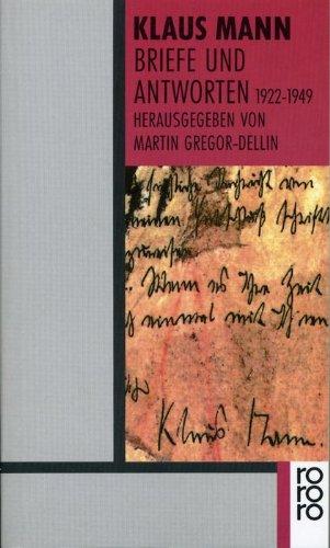 Briefe und Antworten: 1922-1949