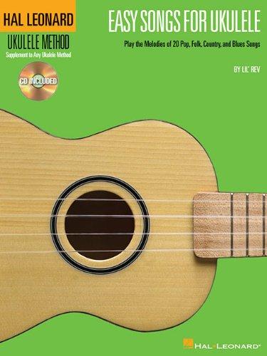 Easy Songs For Ukulele Uke Book/Cd (Hal Leonard Ukulele Method)