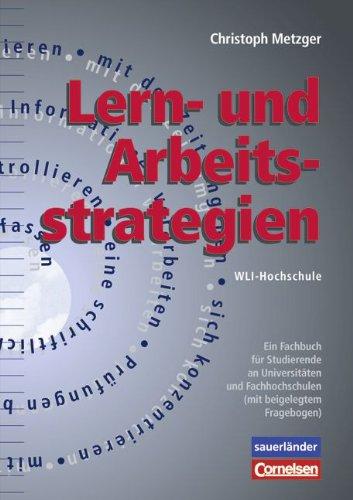 Ein Fachbuch für Studierende an Universitäten und Fachhochschulen: Fachbuch mit eingelegtem Fragebogen