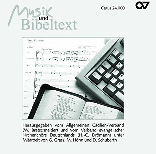 Musik und Bibeltext