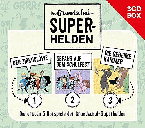 Die Grundschul-Superhelden 3CD-Box (Folge 1-3)