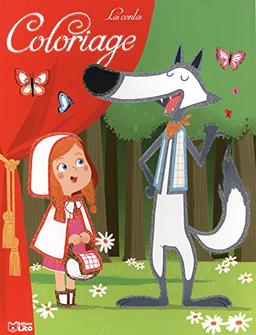 Coloriage les contes : le Petit Chaperon rouge