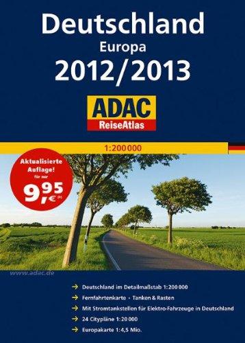 ADAC ReiseAtlas Deutschland, Europa 2012/2013