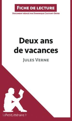 Deux ans de vacances de Jules Verne (Fiche de lecture) : Analyse complète et résumé détaillé de l'oeuvre