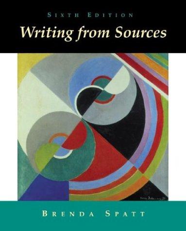 Writing from Sources