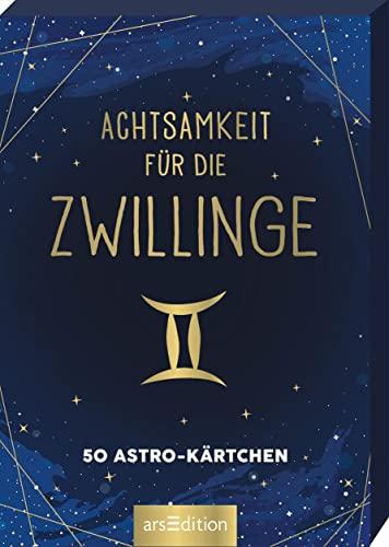 Achtsamkeit für die Zwillinge: 50 Astro-Kärtchen | Astrologie im Spielkartenformat für die Handtasche