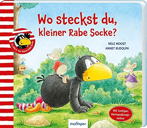 Der kleine Rabe Socke: Wo steckst du, kleiner Rabe Socke?: Verwandlungsbuch