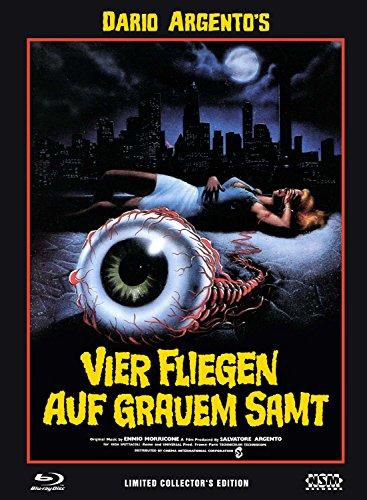 Vier Fliegen auf grauem Samt [Blu-Ray+2DVD] auf 333 limitiertes Mediabook Cover C