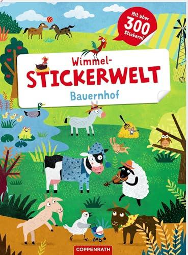 Wimmel-Stickerwelt – Bauernhof: Mit über 300 Stickern