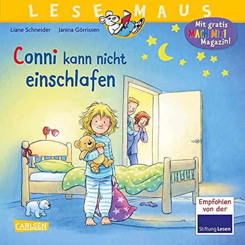 LESEMAUS 78: Conni kann nicht einschlafen: Gutenacht-Bilderbuchgeschichte für Kinder ab 3 (78)