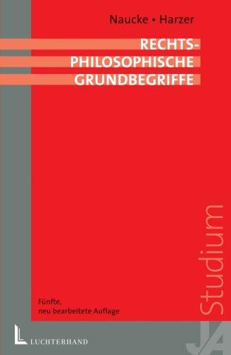 Rechtsphilosophische Grundbegriffe