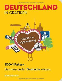 Baedeker 100+1 Fakten. Das muss jeder Deutsche wissen.: DEUTSCHLAND IN GRAFIKEN (Baedeker Bildband)