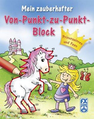 Mein zauberhafter Von-Punkt-zu-Punkt-Block Prinzessinnen und Feen