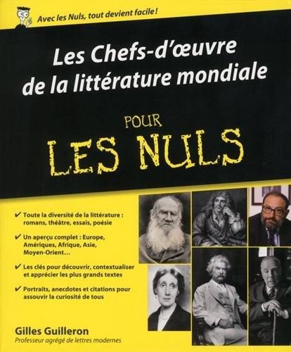 Les chefs-d'oeuvre de la littérature mondiale pour les nuls