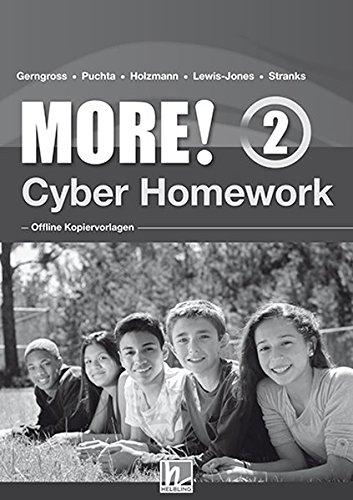 MORE! 2 Cyber Homework - Offline Kopiervorlagen NEU: (Helbling Languages)