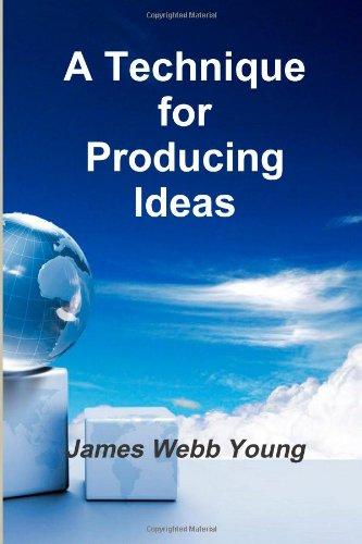 A Technique for Producing Ideas