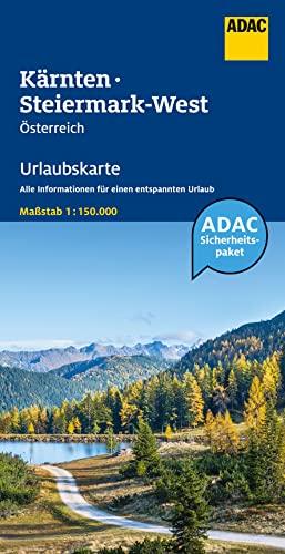 ADAC Urlaubskarte Österreich 04 Kärnten, Steiermark-West 1:150.000