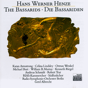 Henze: Die Bassariden (Gesamtaufnahme) (engl.)