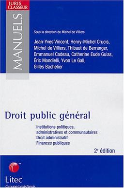 Droit public général (Manuel de Droit)