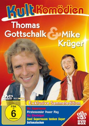 Kultkomödien mit Thomas Gottschalk & Mike Krüger - 5DVD-Sammeledition (Die Supernasen, Piratensender Powerplay, Die Einsteiger, Zwei Nasen tanken super, Seitenstechen)