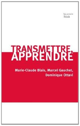 Transmettre, apprendre