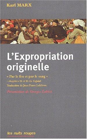 L'expropriation originelle