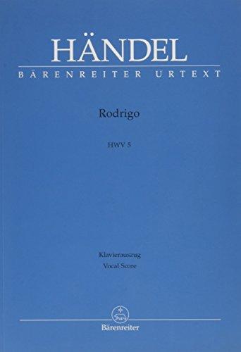 Rodrigo HWV5 --- Chant et Piano