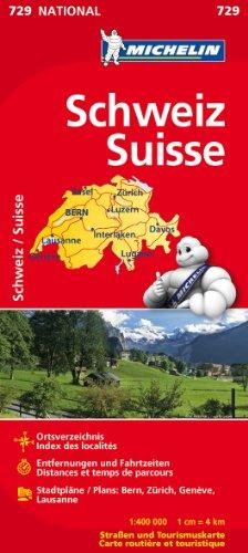 Schweiz (Michelin Nationalkarte)