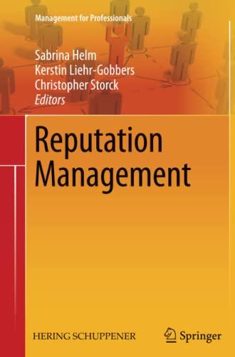 Reputation Management (Management for Professionals)