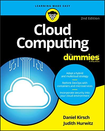 Cloud Computing For Dummies (For Dummies (Computer/Tech))