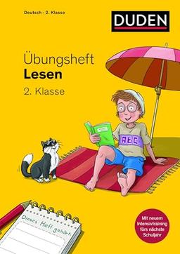 Übungsheft - Lesen 2.Klasse: Mit Stickern und Lernerfolgskarten (Übungshefte Grundschule Deutsch)