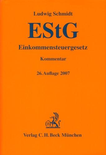 Einkommensteuergesetz (EStG), Kommentar