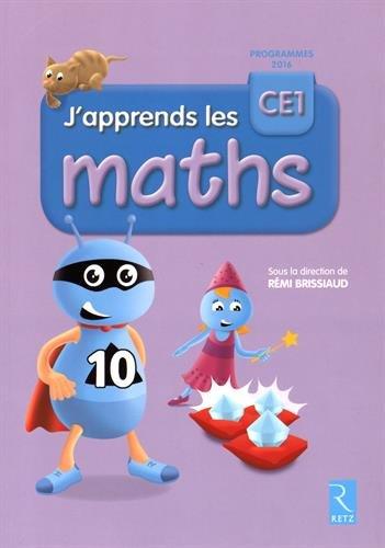 J'apprends les maths, CE1 : programmes 2016