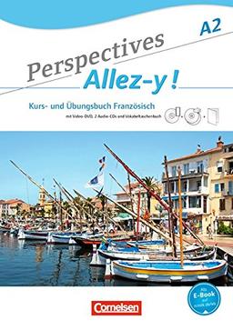 Perspectives - Allez-y !: A2 - Kurs- und Übungsbuch mit Lösungsheft und Vokabeltaschenbuch: Inkl. komplettem Hörmaterial (2 CDs) und Video-DVD