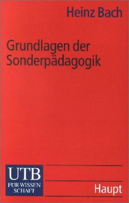 Grundlagen der Sonderpädagogik