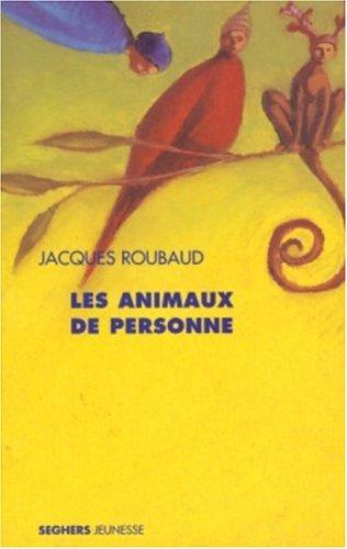 Les animaux de personne