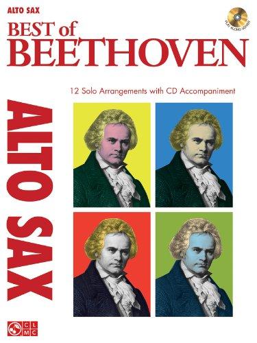 Instrumental Play-Along Best Of Beethoven Alto Saxophone Book/Cd