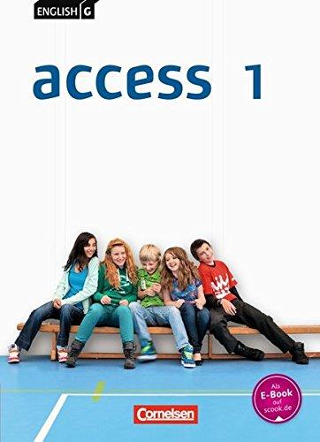 English G Access - Allgemeine Ausgabe: Band 1: 5. Schuljahr - Schülerbuch: Festeinband