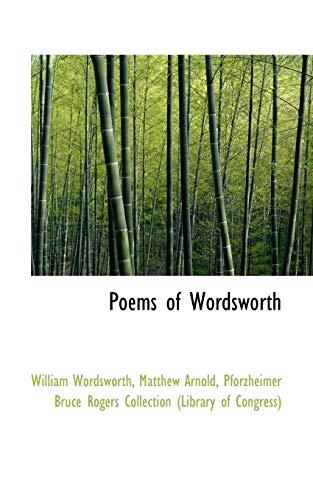 Poems of Wordsworth