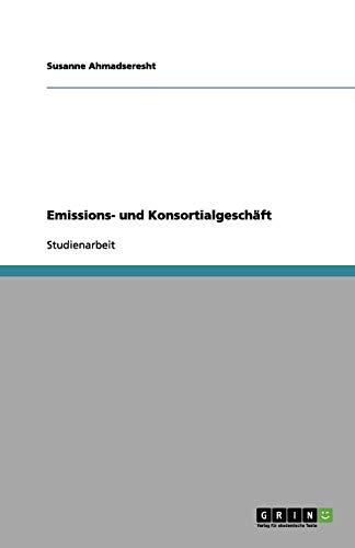 Emissions- und Konsortialgeschäft