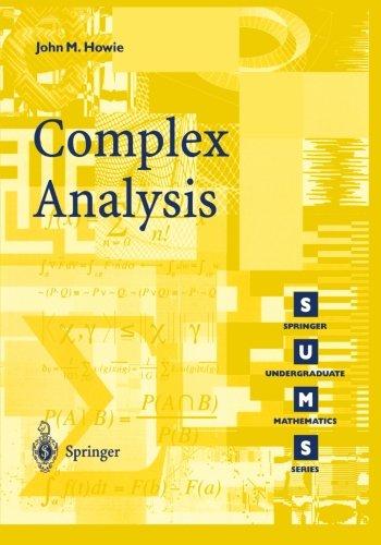 Complex Analysis (Springer Undergraduate Mathematics Series)