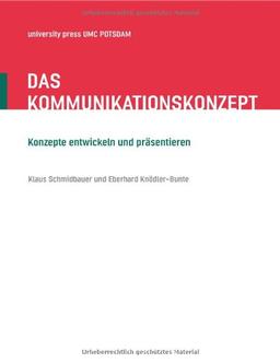 Das Kommunikationskonzept: Konzepte entwickeln und präsentieren