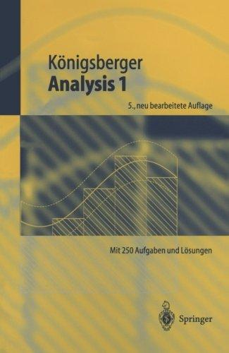 Analysis, Bd.1 (Springer-Lehrbuch)