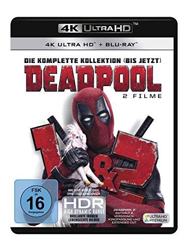 Deadpool 1+2  (3 Blu-rays 4K Ultra HD) (+ 3 Blu-rays 2D)