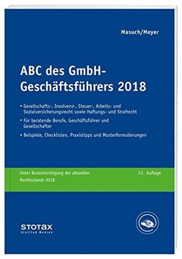 ABC des GmbH-Geschäftsführers 2018