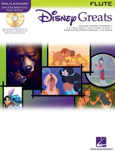 Disney Greats Flute Flt Book/Cd (Hal Leonard Instrumental Play-Along)