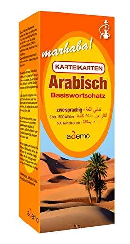 Karteikarten - Basiswortschatz Arabisch: Niveau A1 bilingual / zweisprachig